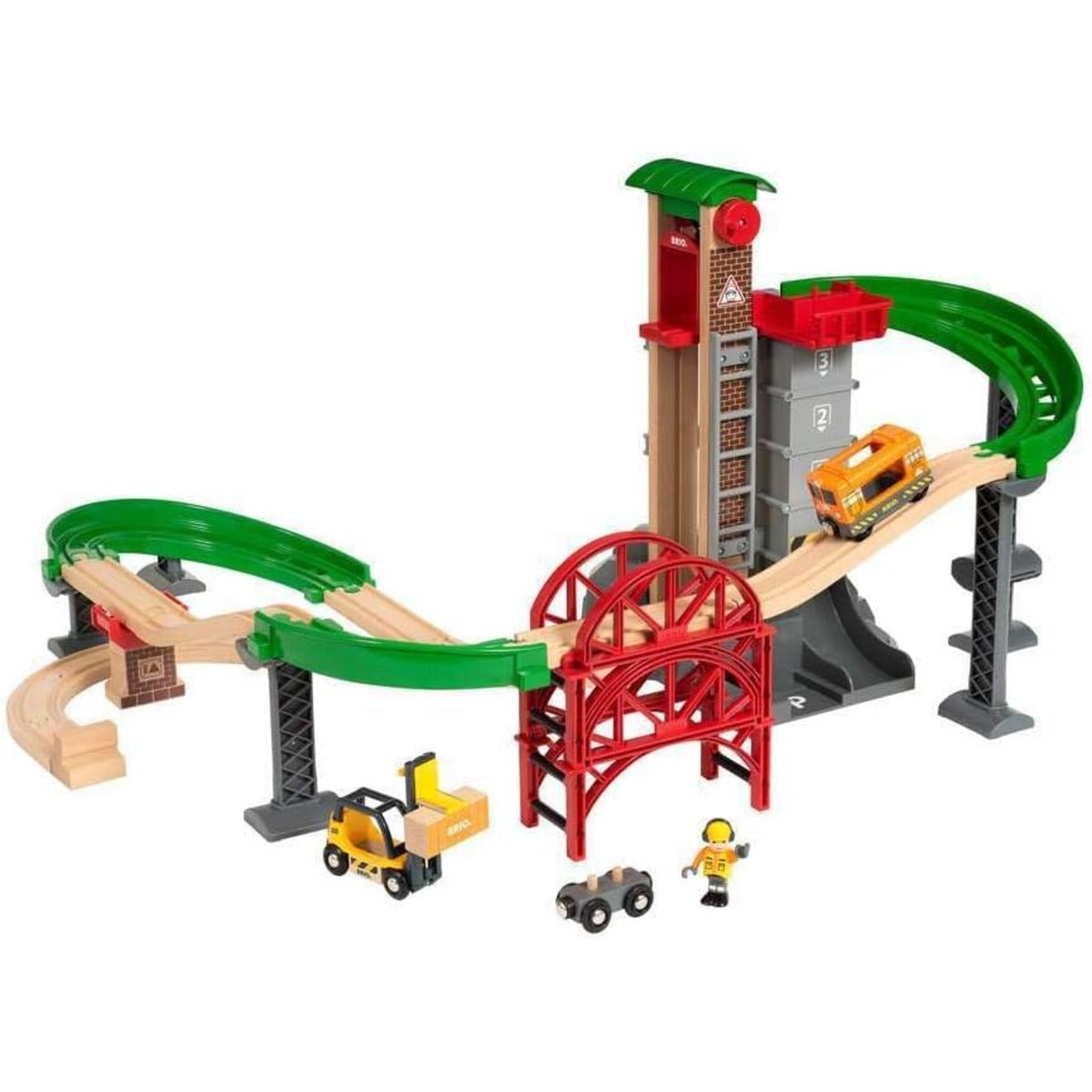 Lift & Load Warehouse Set by BRIO — image 2