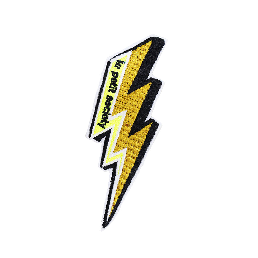 Lightning velcro patch by Le Petit Society