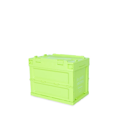 Collapsible Storage Crate (Small) in Lime Green by Le Petit Society — image 2