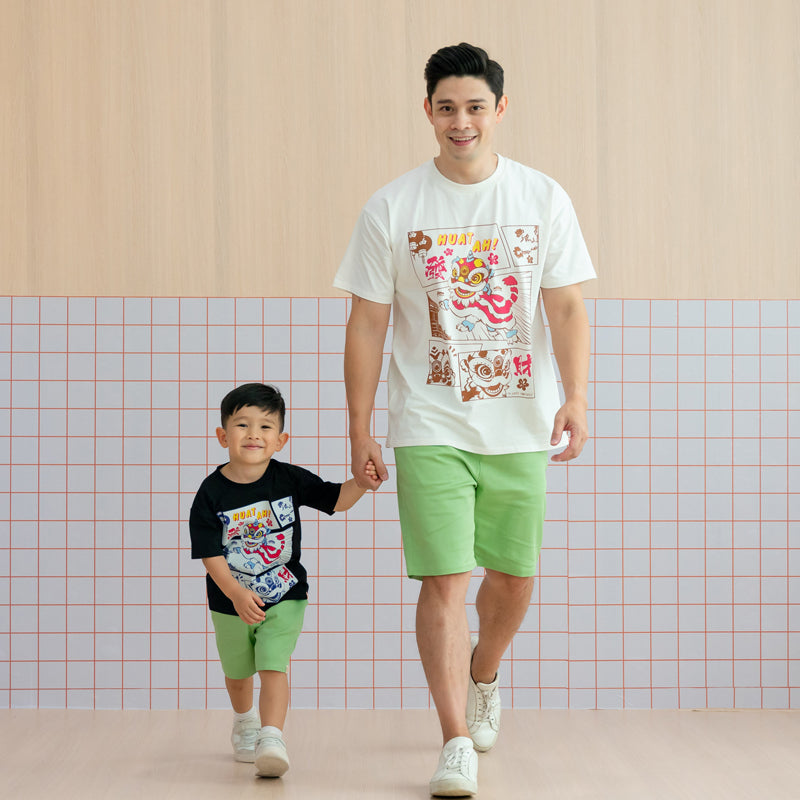 Men's Bermuda in Tea Green by Le Petit Society — image 4