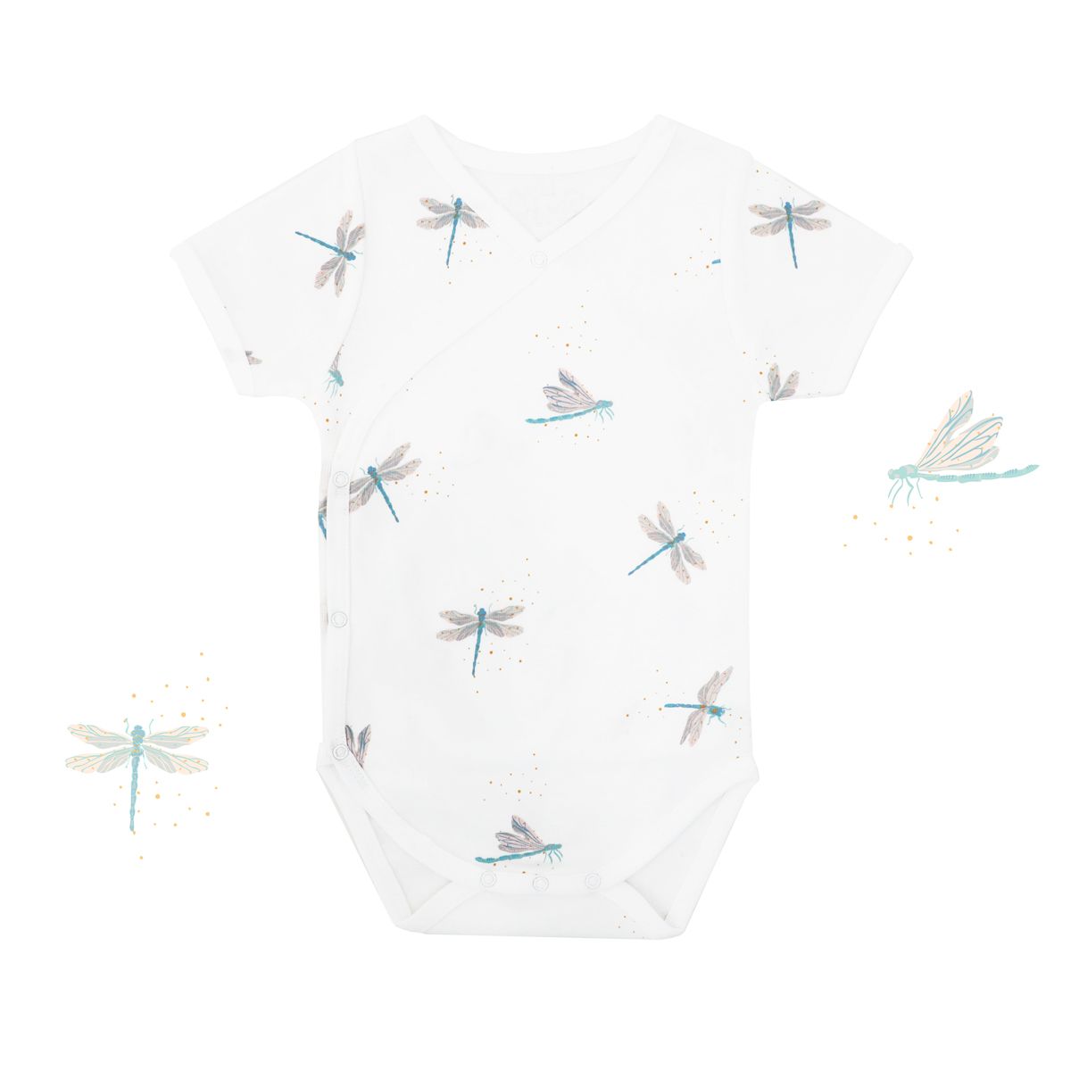Little Milestones Baby Boy Set in Cerulean Breeze by Le Petit Society — image 4