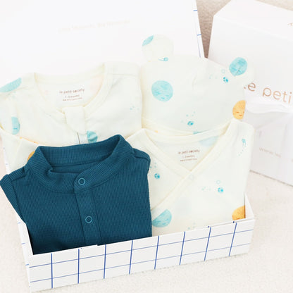 Little Milestones Baby Boy Set in Planet Explorer by Le Petit Society — image 13