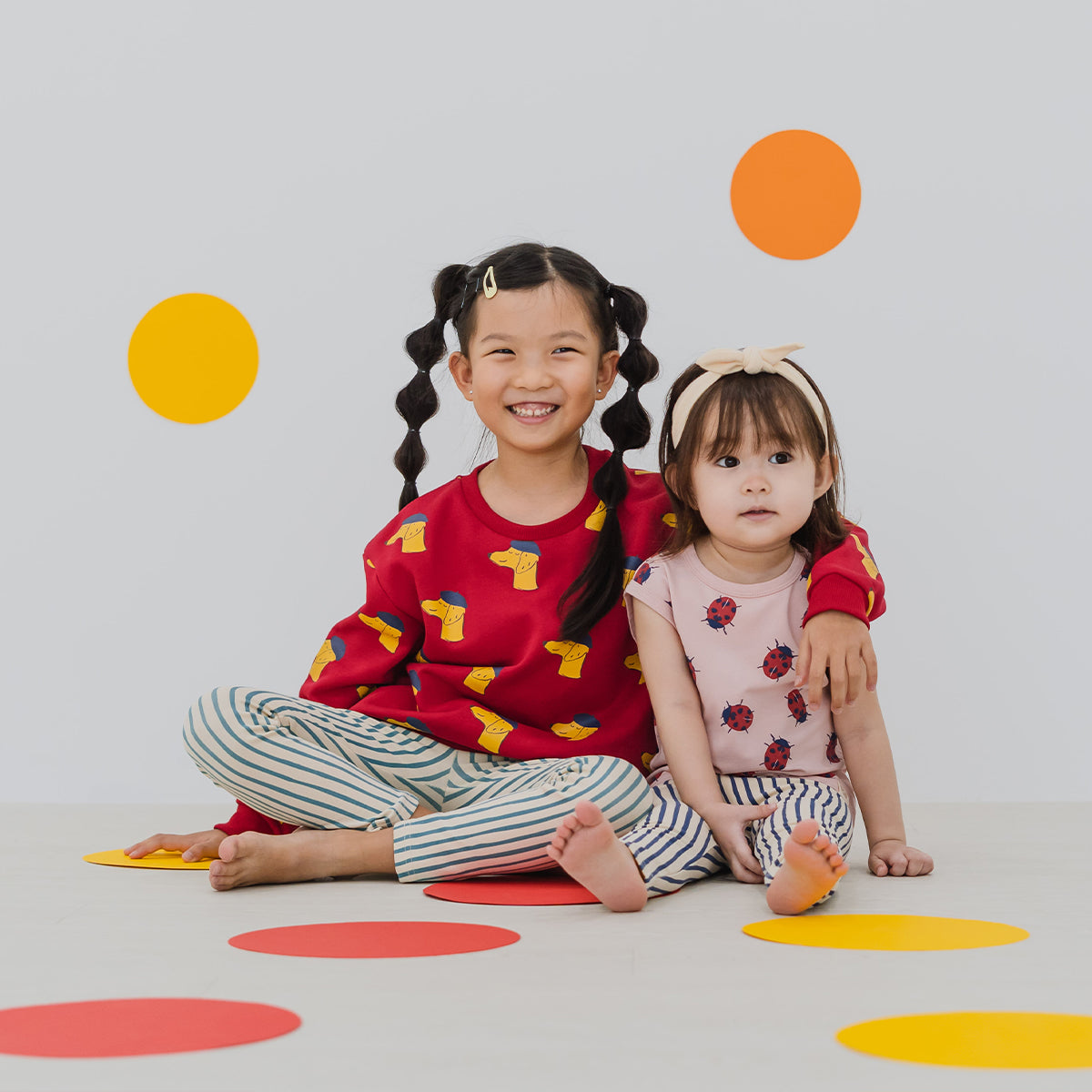 Made For Play - Kids Tank in Ladybug Print by Le Petit Society — image 7