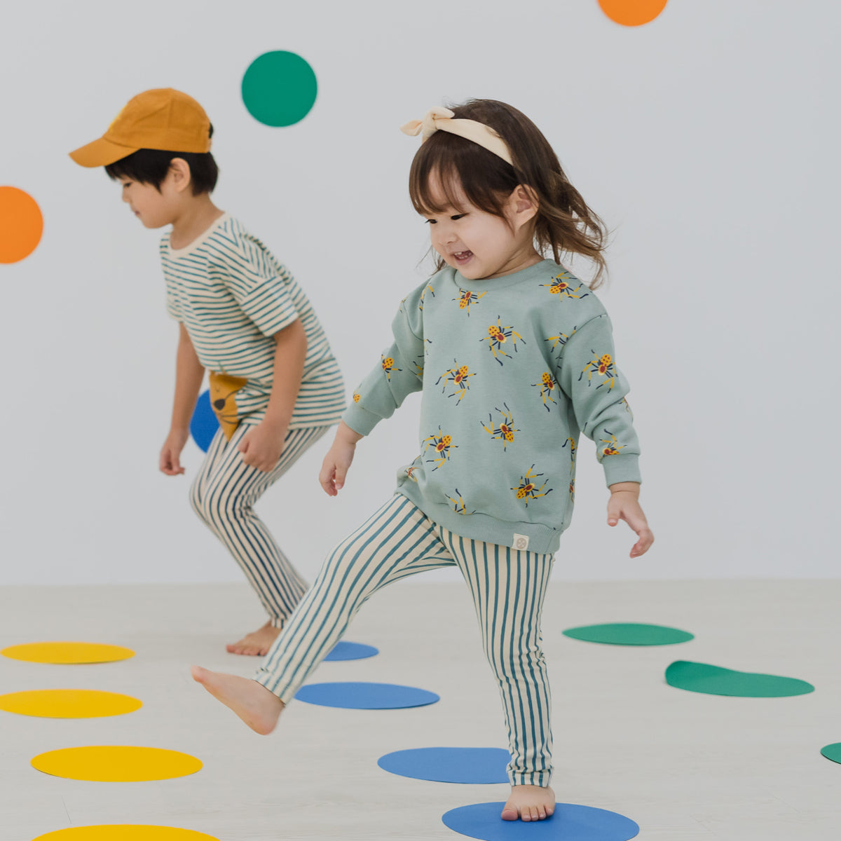 Made For Play - Kids Pullover in Spider Print by Le Petit Society — image 3