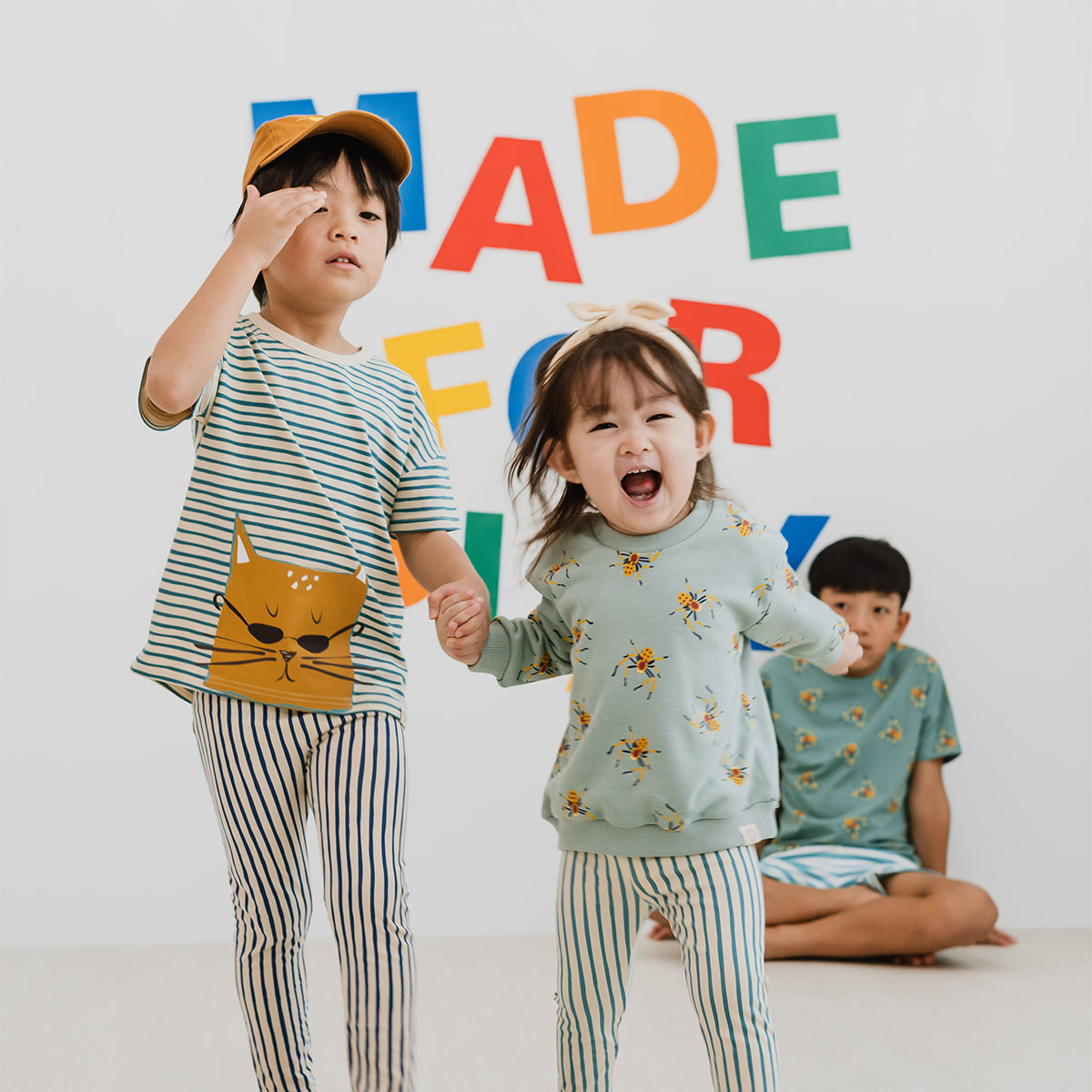 Made For Play - Kids Pullover in Spider Print by Le Petit Society — image 6
