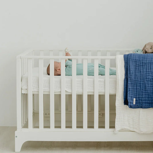 Keepsake Baby Blanket in Navy by Le Petit Society — image 2