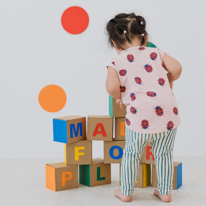 Made For Play - Kids Tank in Ladybug Print by Le Petit Society — image 6