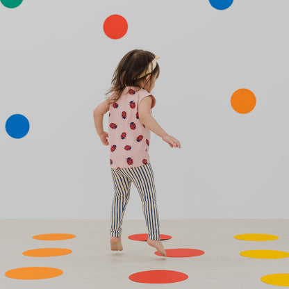 Made For Play - Kids Tank in Ladybug Print by Le Petit Society — image 4