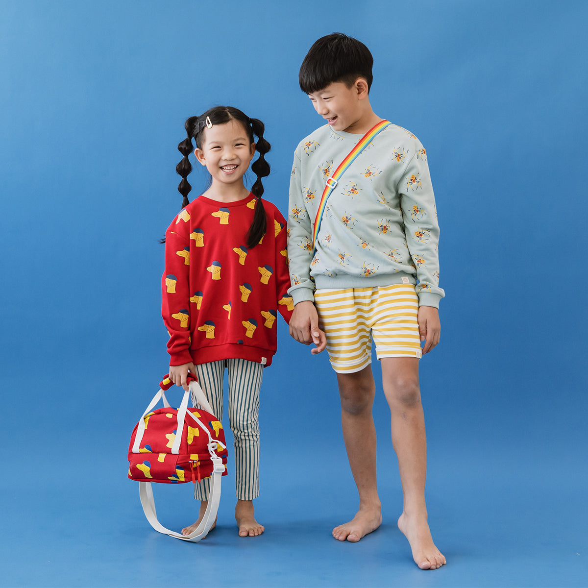 Made For Play - Kids Pullover in Spider Print by Le Petit Society — image 10