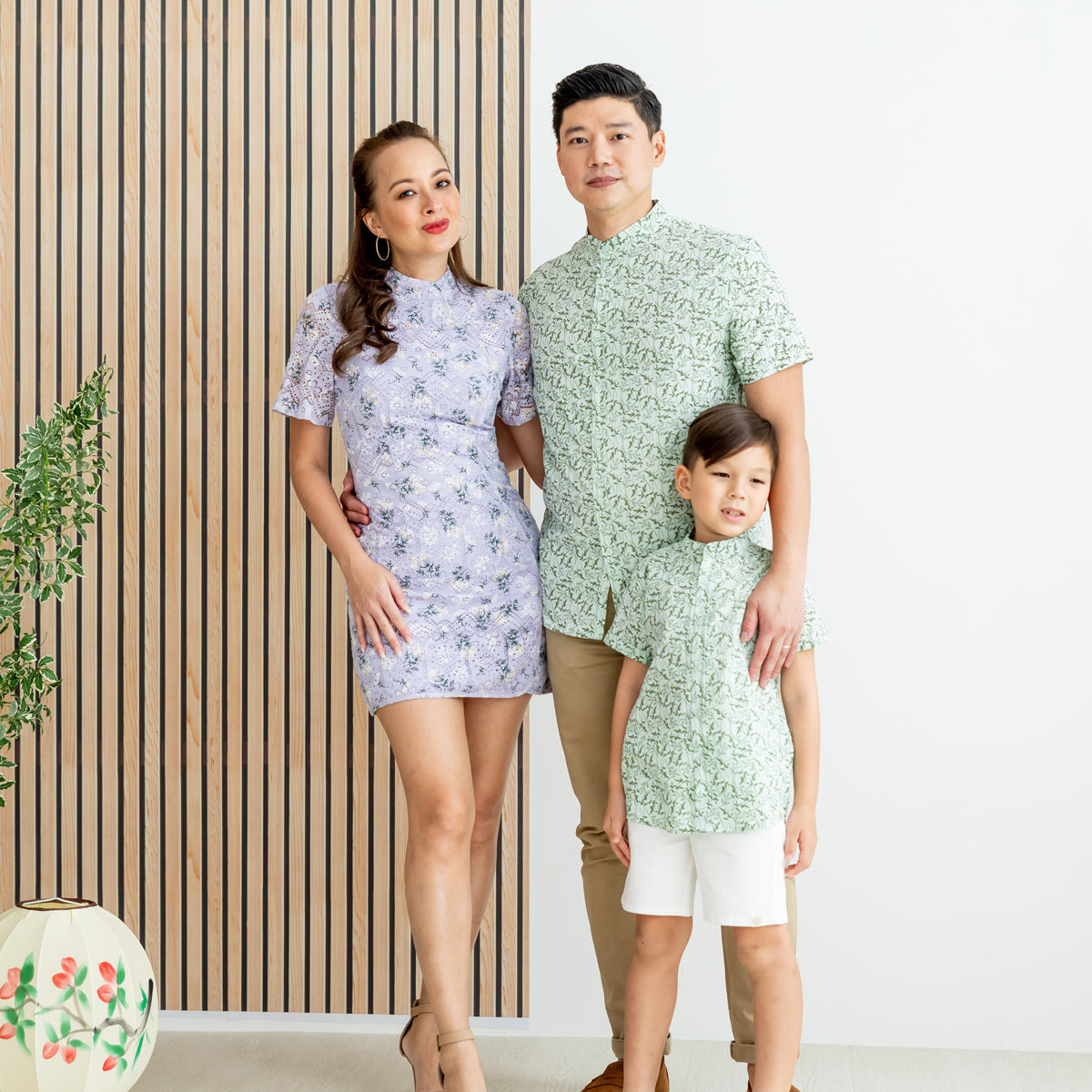 Spring Series - Ladies Mini Lace Dress in Lilac by Le Petit Society — image 7