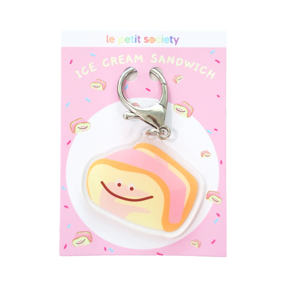 A Singapore Series in Ice Cream Sandwich Keychain by Le Petit Society