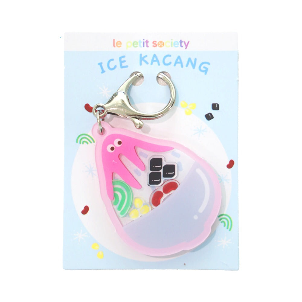 A Singapore Series in Ice Kacang Shaker Keychain by Le Petit Society
