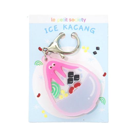 A Singapore Series in Ice Kacang Shaker Keychain by Le Petit Society