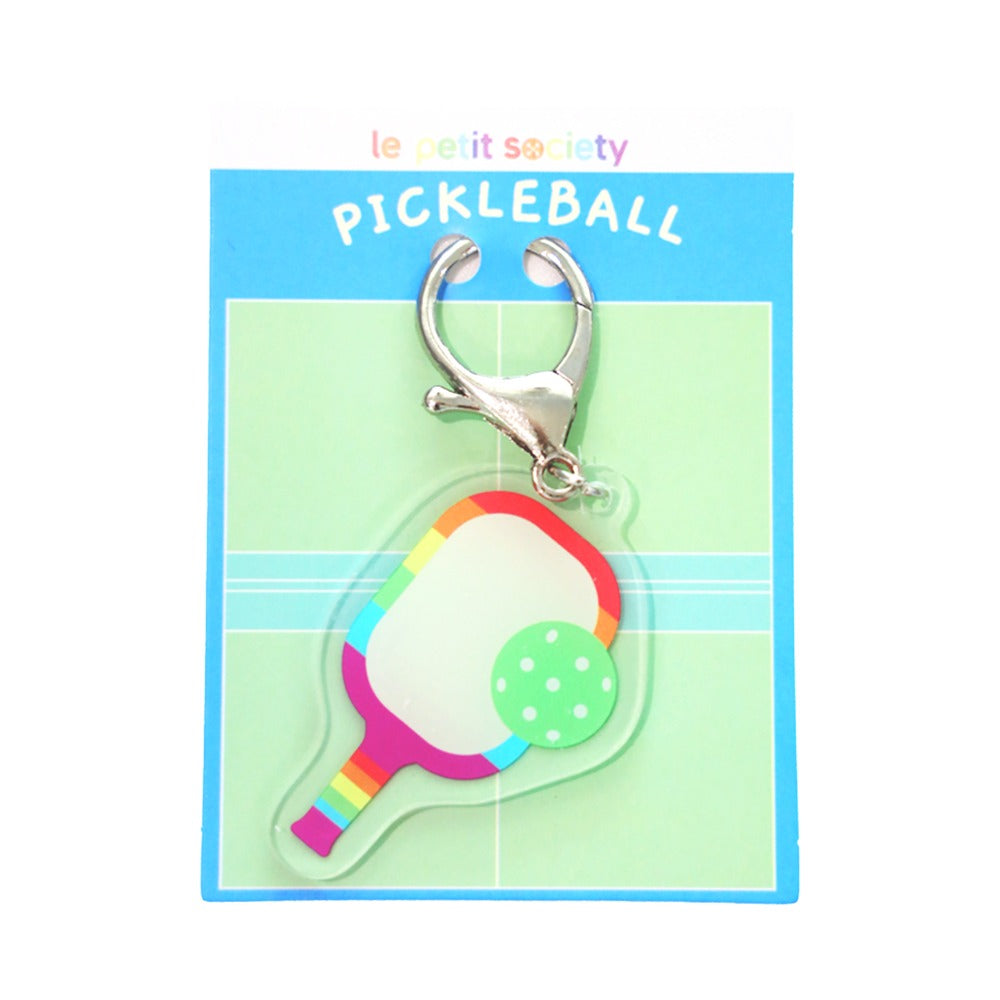 Pickleball Keychain by Le Petit Society