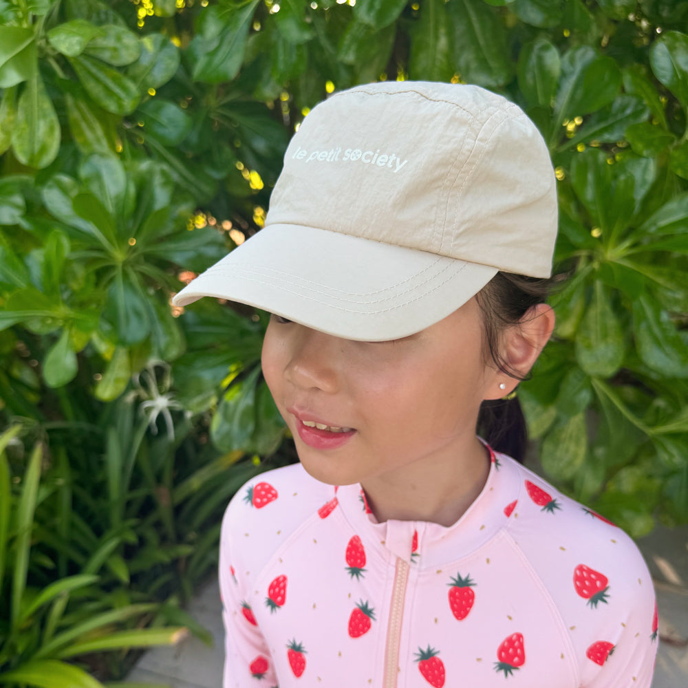 Logo Cap in Khaki (Kids) by Le Petit Society — image 7