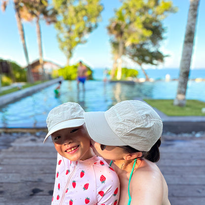 Logo Cap in Khaki (Kids) by Le Petit Society — image 6