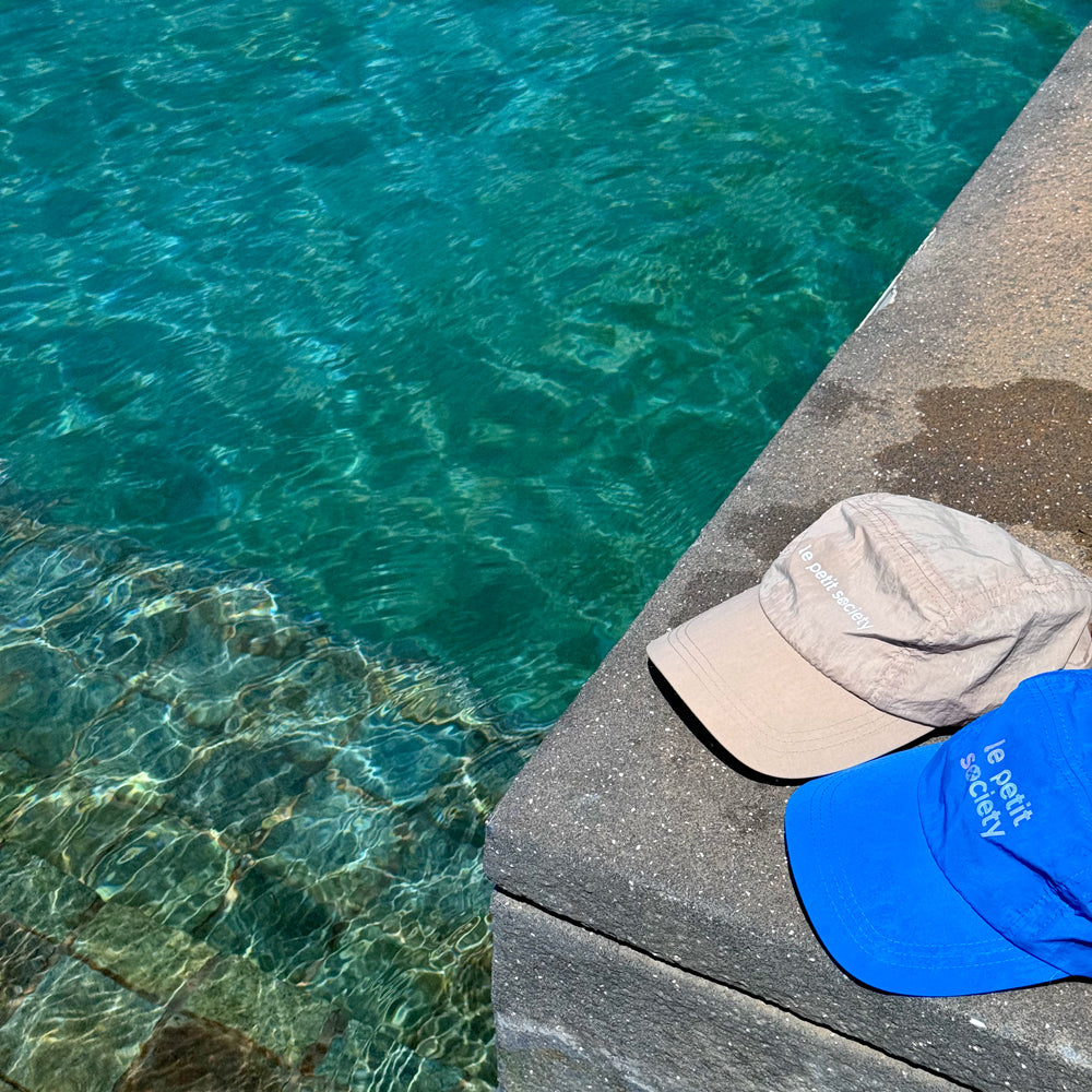 Logo Cap in Blue (Kids) by Le Petit Society — image 5