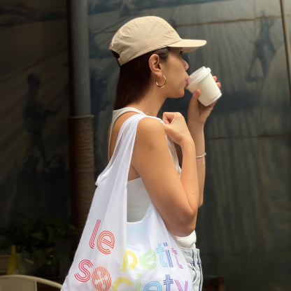 Logo Cap in Khaki (Adult) by Le Petit Society — image 2