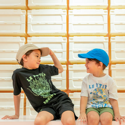 Logo Cap in Blue (Kids) by Le Petit Society — image 4