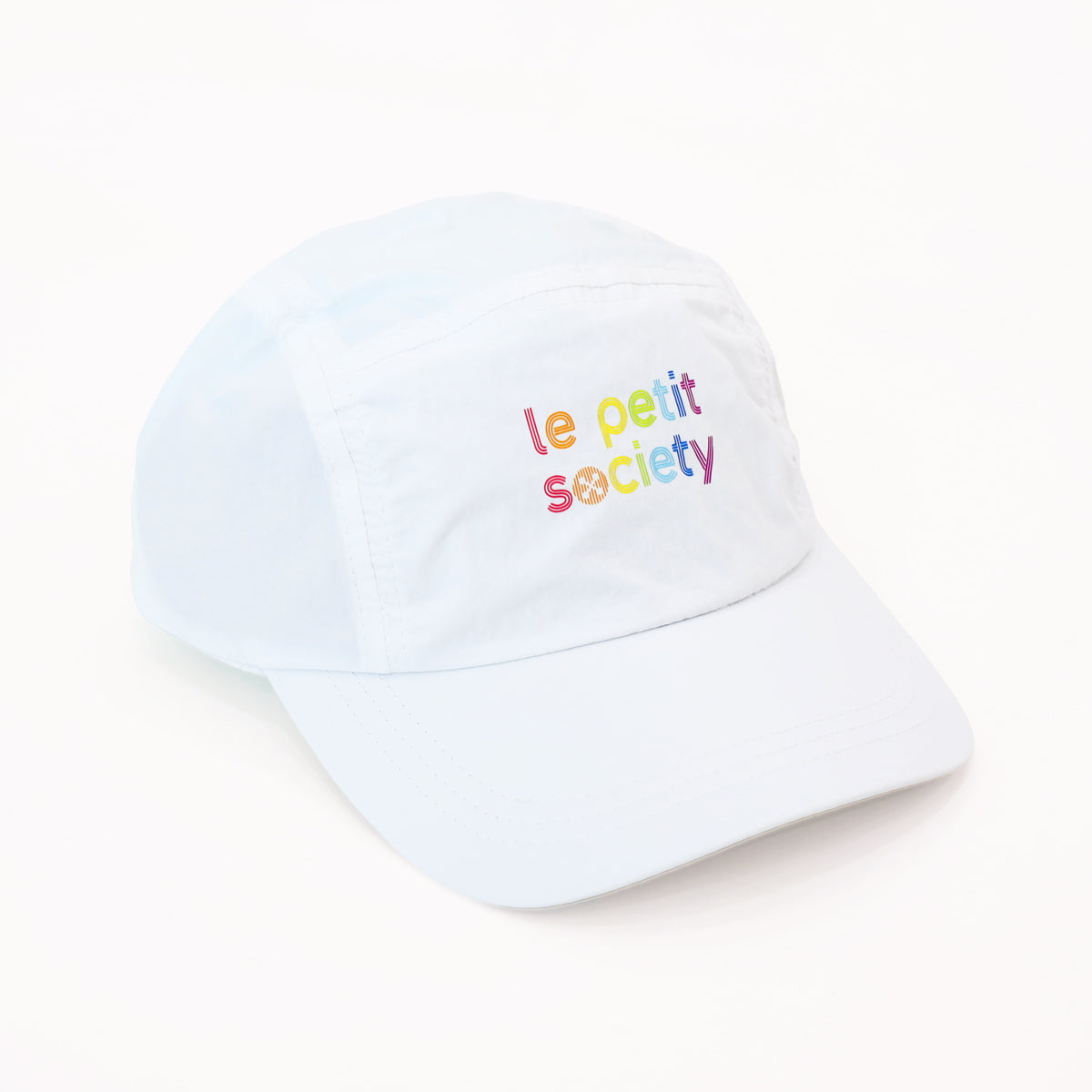 Logo Cap in White (Adult) by Le Petit Society
