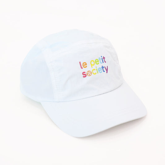 Logo Cap in White (Adult) by Le Petit Society