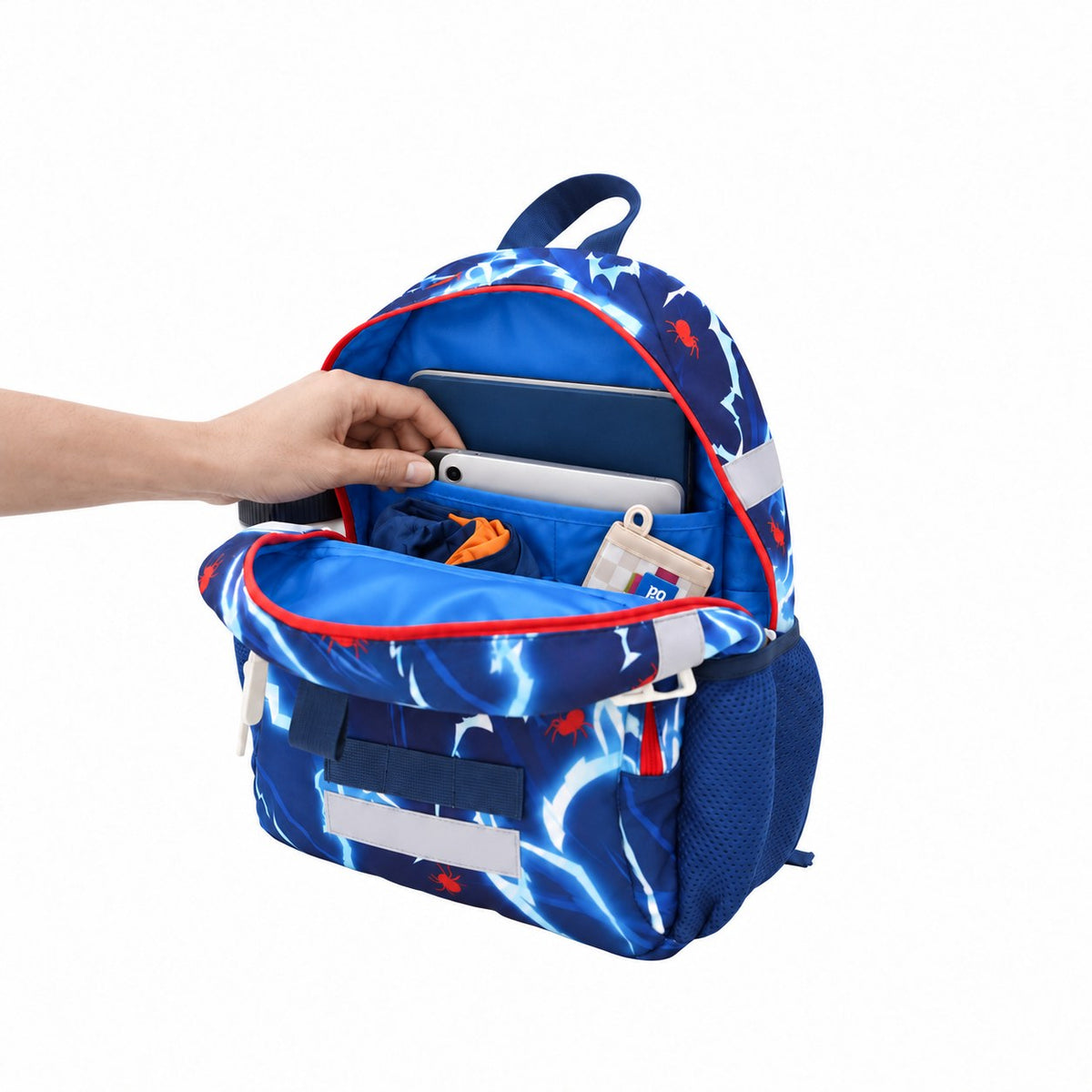 Essential School Bundle - Spider Mini Backpack, Bottle Bag & Wallet (5Y & above)