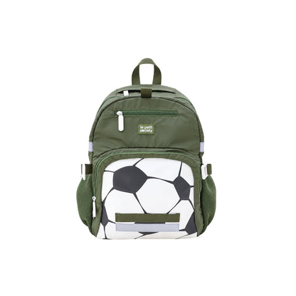 Essential School Bundle - Football Single Pocket Backpack, Bottle Bag & Wallet (7-10Y)