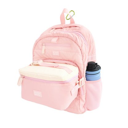 Munch Bag in Marshmallow Pink/Butter Cream by Le Petit Society — image 9