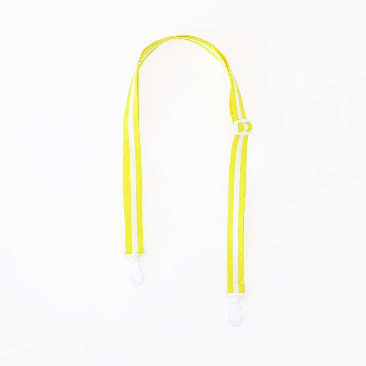 Adjustable Bag Strap in Yellow Stripes (Personalisable) by Le Petit Society