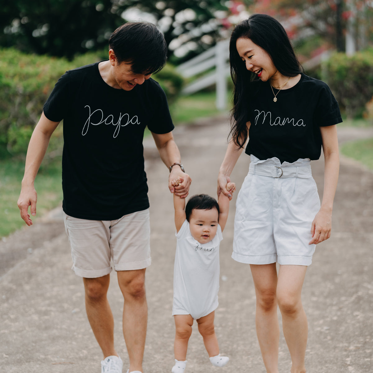 Family Tees - Mama Tee in Black by Le Petit Society — image 5