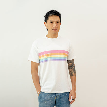 Rainbow Series - Adult Boxy Tee in Pastel by Le Petit Society — image 7