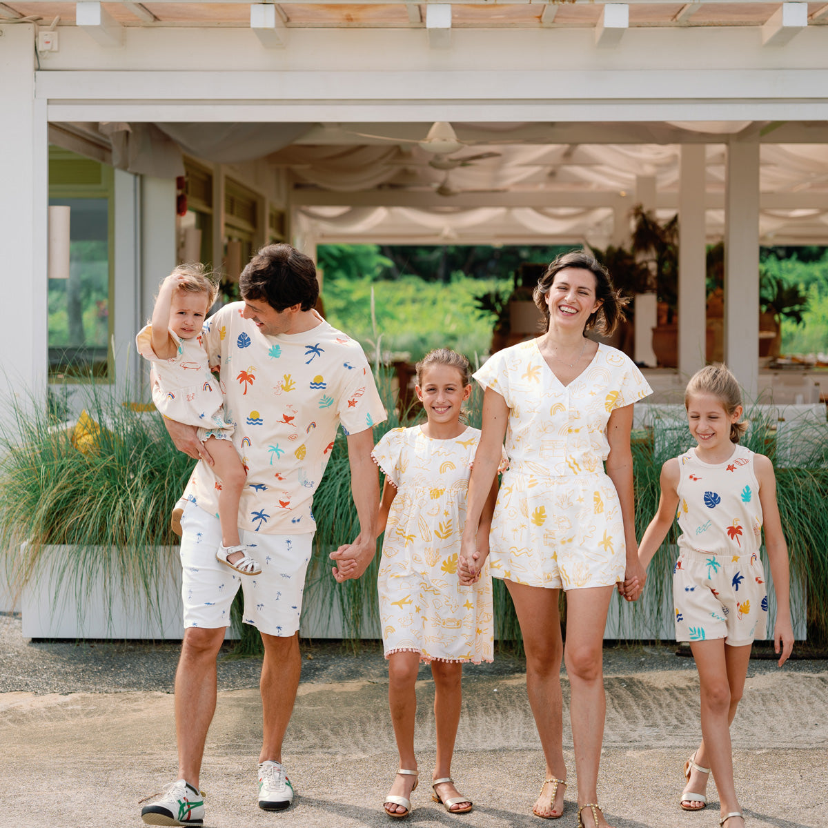 Resort Series - Men's Bermuda in Surf Print by Le Petit Society — image 5