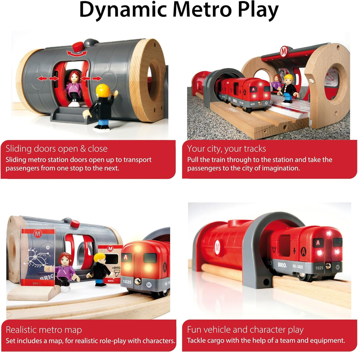 Metro Railway Set by BRIO — image 4