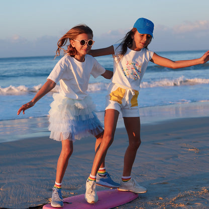 Made For Play in Kids "Follow That Rainbow" Tank Top by Le Petit Society — image 4