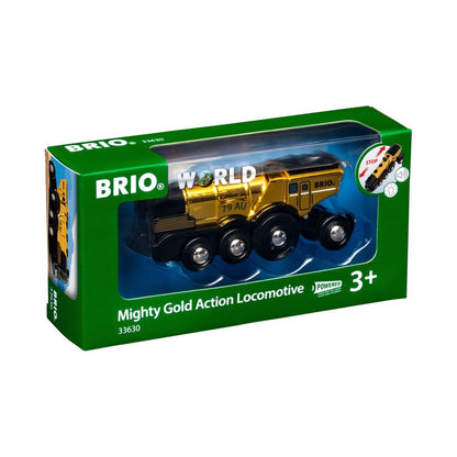Mighty Gold Action Locomotive by BRIO