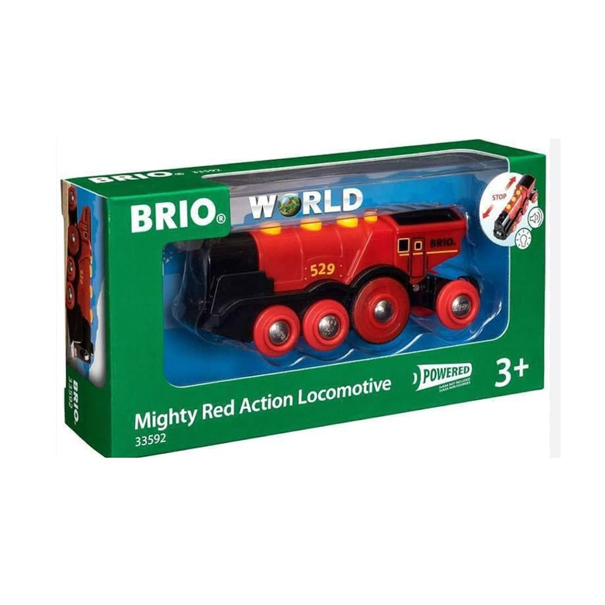 Mighty Red Action Locomotive by BRIO