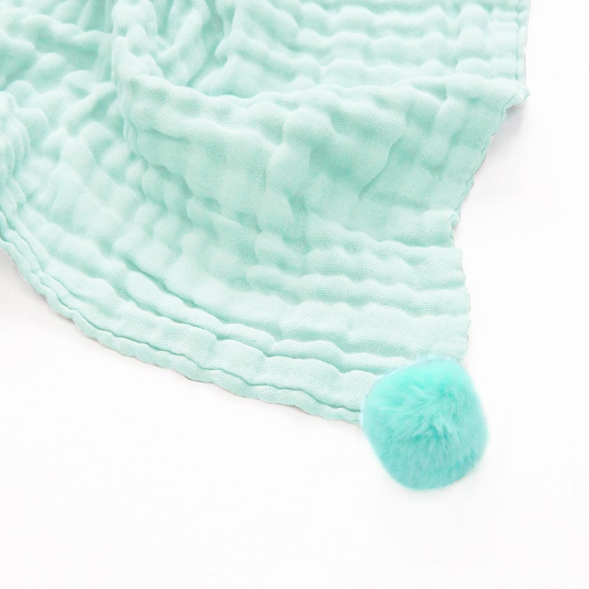 Keepsake Baby Soother in Mint by Le Petit Society