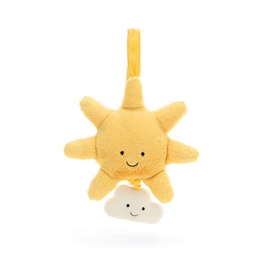 Amuseable Sun Musical Pull by Jellycat