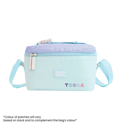 Munch Bag in Ice Blue/Lavender by Le Petit Society — image 4
