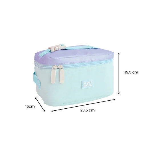 Munch Bag in Ice Blue/Lavender by Le Petit Society — image 2