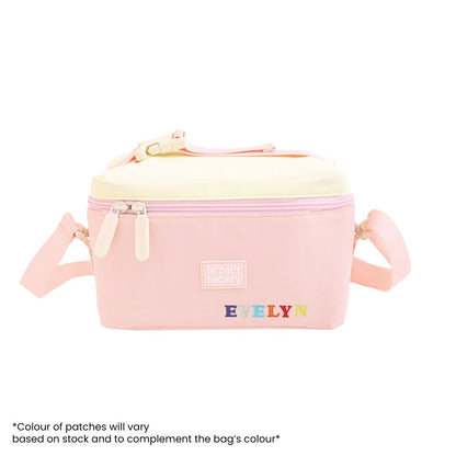 Munch Bag in Marshmallow Pink/Butter Cream by Le Petit Society — image 4