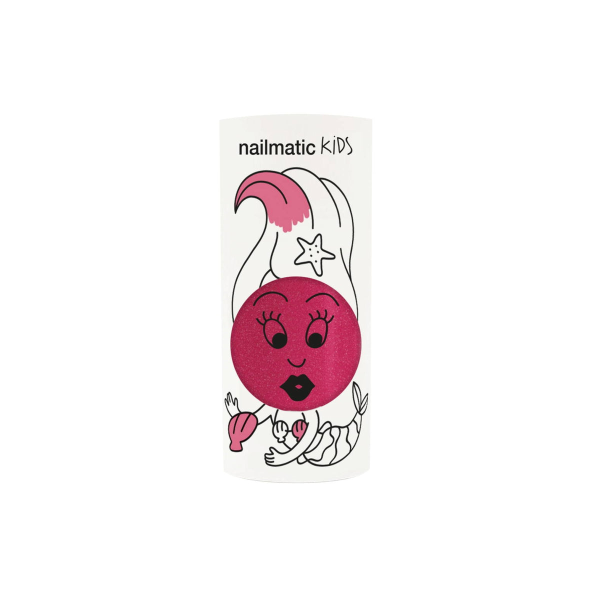 Nail Polish in Pink Glitter by Nailmatic