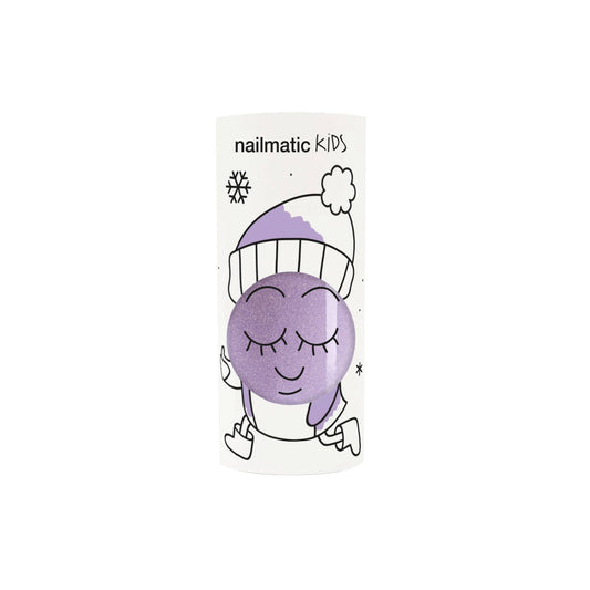 Nail Polish in Purple Glitter by Nailmatic
