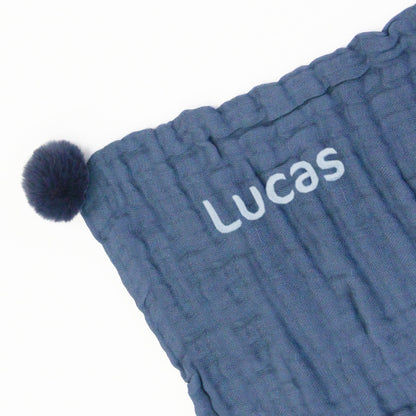 Keepsake Baby Blanket in Navy by Le Petit Society — image 5