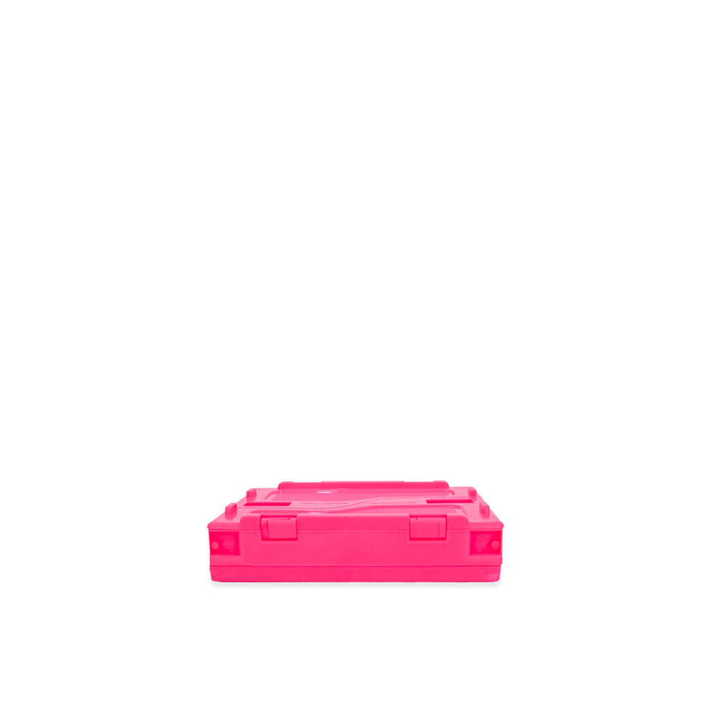 Collapsible Storage Crate (Small) in Neon Pink by Le Petit Society — image 3