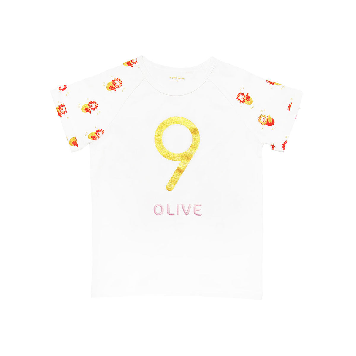 Number 9 Tee (Merlion Edition) by Le Petit Society — image 3
