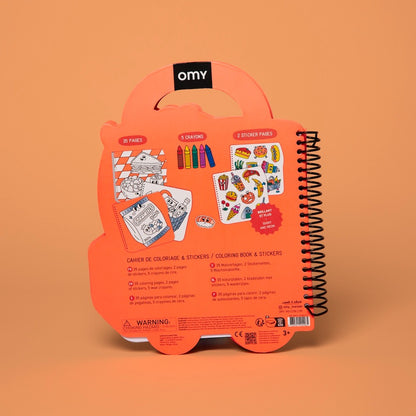 Super Colouring & Stickers Book - Yummy by OMY — image 6