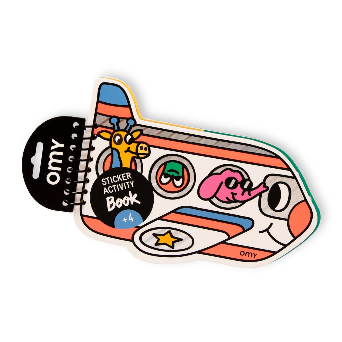 Sticker Activity Notebook - Vroom by OMY