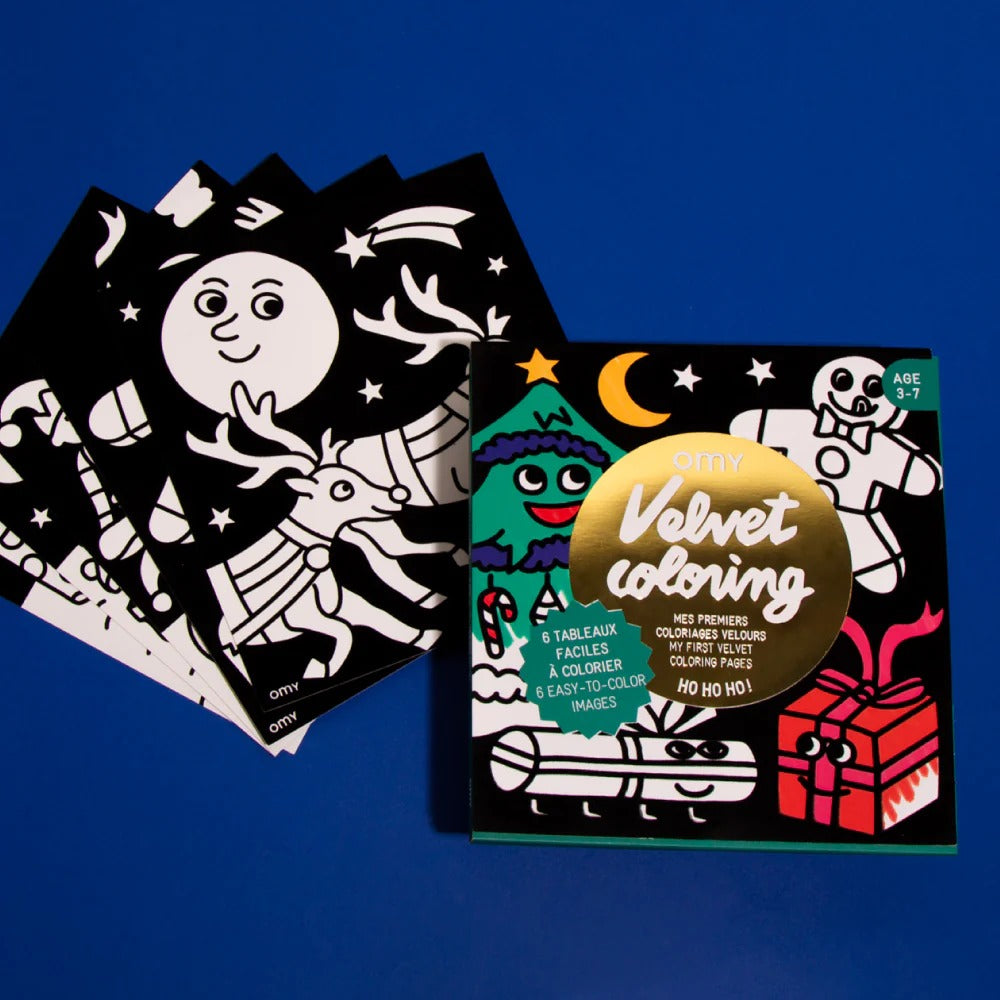Velvet Colouring - Ho Ho Ho by OMY