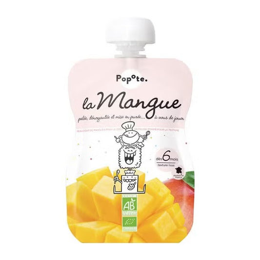 Organic Mango Puree (120g) by Popote